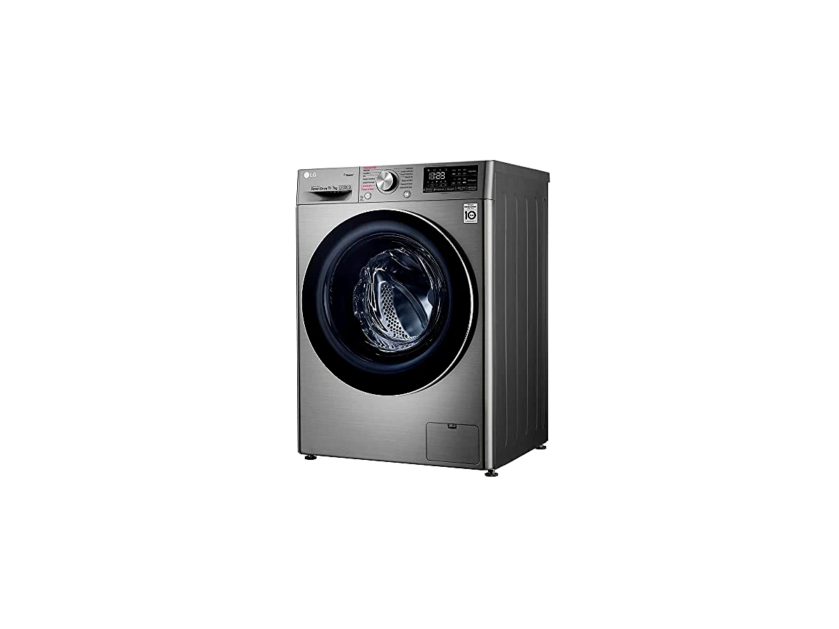 Lava e Seca Smart LG VC4 11kg Aço Escovado