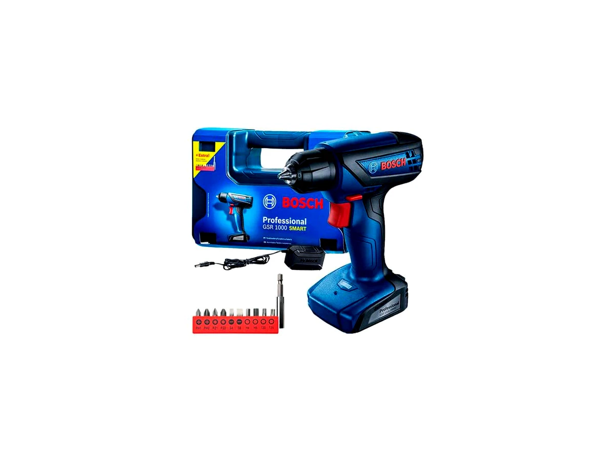 Parafusadeira e Furadeira a Bateria Bosch GSR